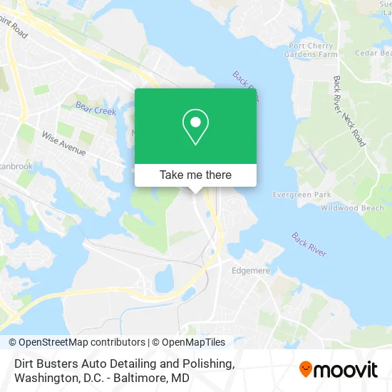 Dirt Busters Auto Detailing and Polishing map