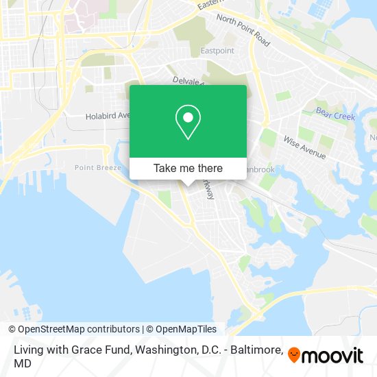 Mapa de Living with Grace Fund