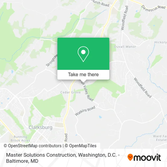 Master Solutions Construction map