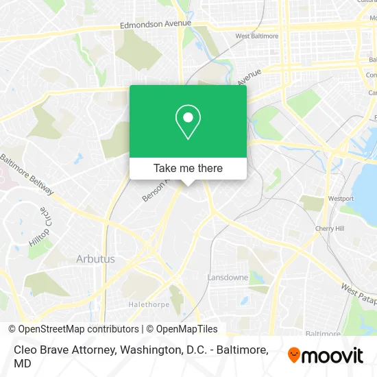 Cleo Brave Attorney map