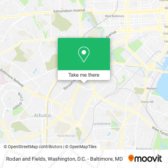 Mapa de Rodan and Fields