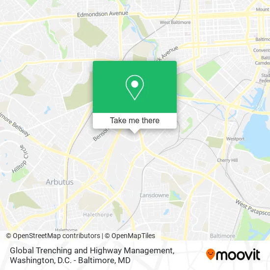 Global Trenching and Highway Management map