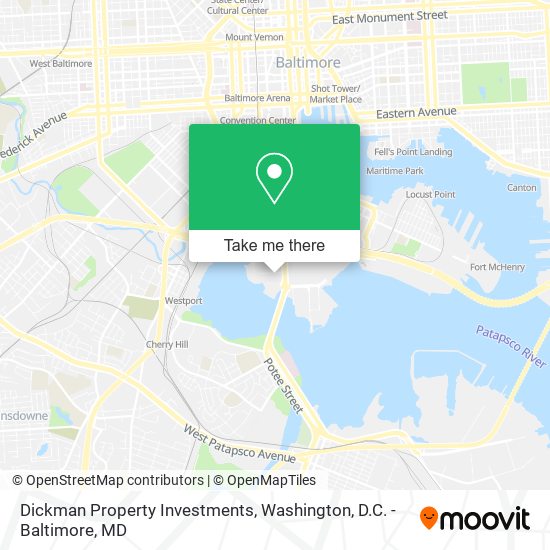 Dickman Property Investments map