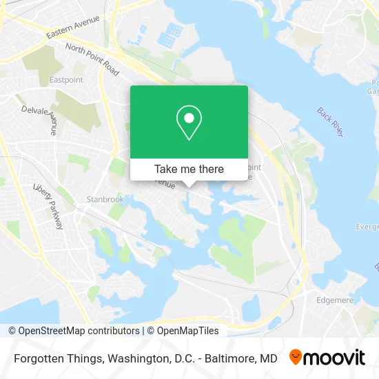 Forgotten Things map