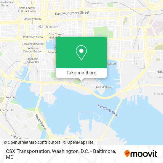 CSX Transportation map