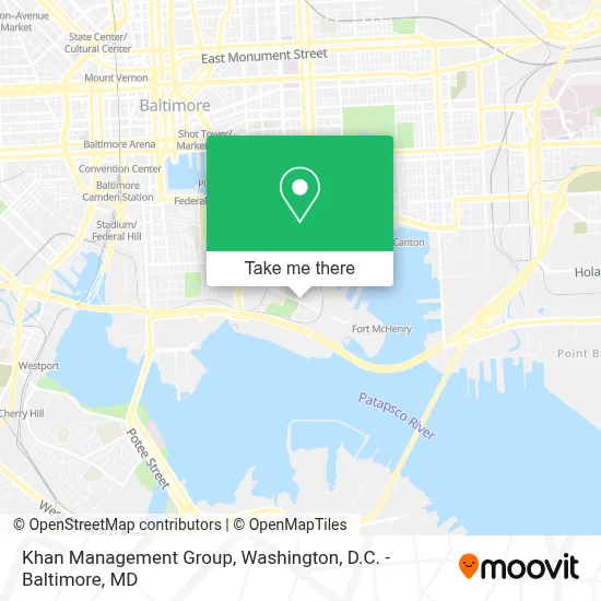 Khan Management Group map