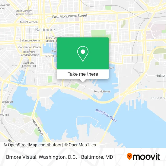 Bmore Visual map