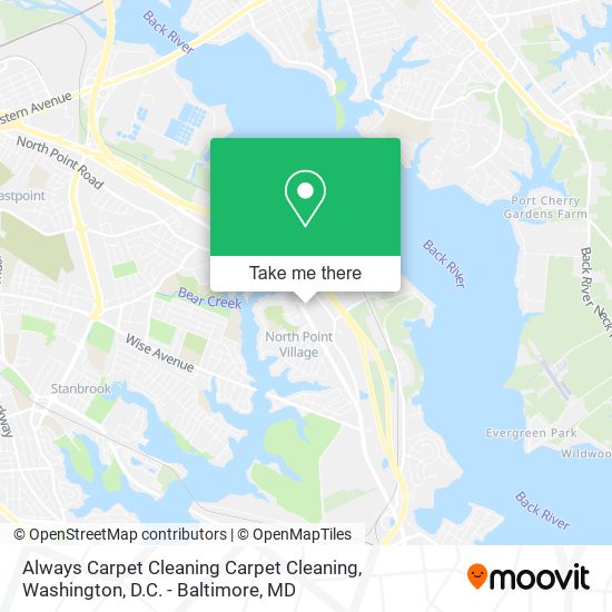 Always Carpet Cleaning Carpet Cleaning map