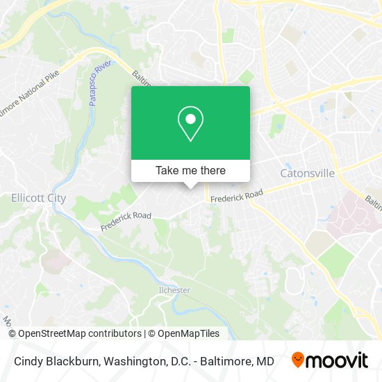 Cindy Blackburn map