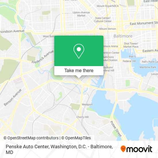 Penske Auto Center map