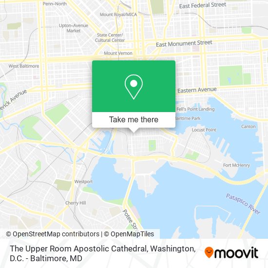 Mapa de The Upper Room Apostolic Cathedral