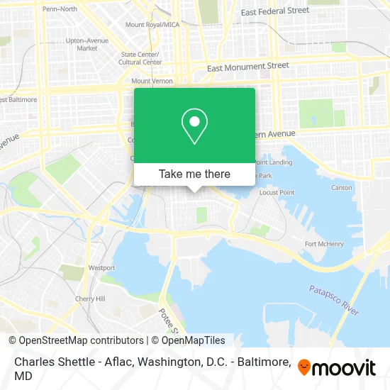 Charles Shettle - Aflac map