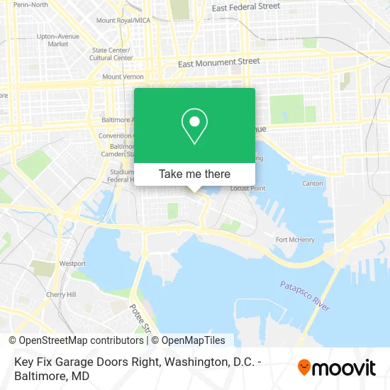 Key Fix Garage Doors Right map