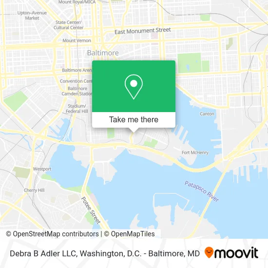Debra B Adler LLC map