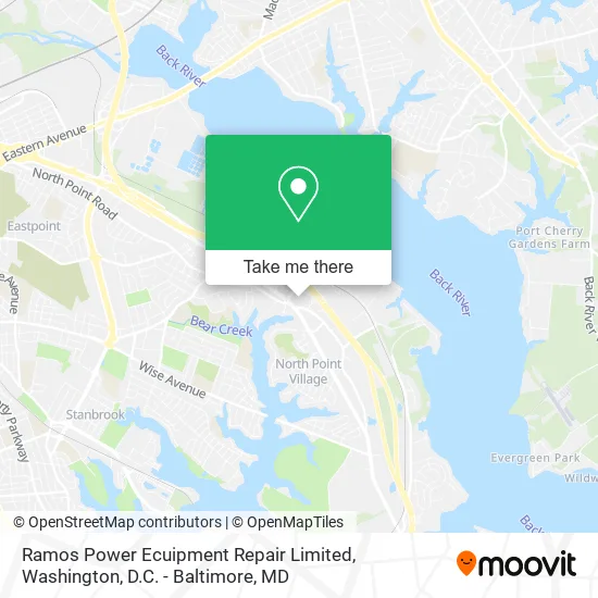 Mapa de Ramos Power Ecuipment Repair Limited