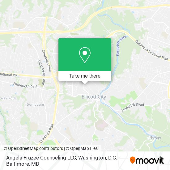 Mapa de Angela Frazee Counseling LLC
