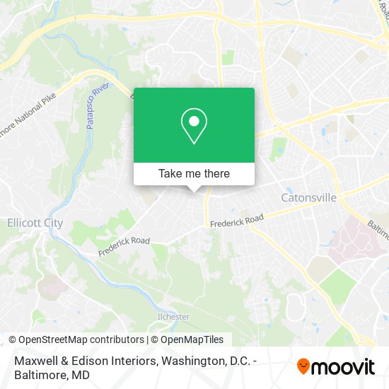 Mapa de Maxwell & Edison Interiors