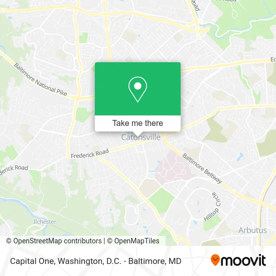 Capital One map