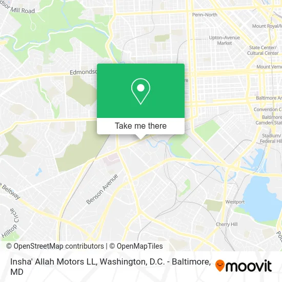 Insha' Allah Motors LL map