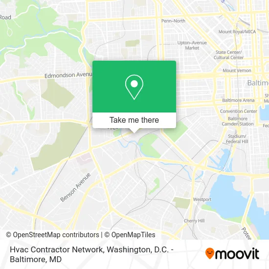 Hvac Contractor Network map