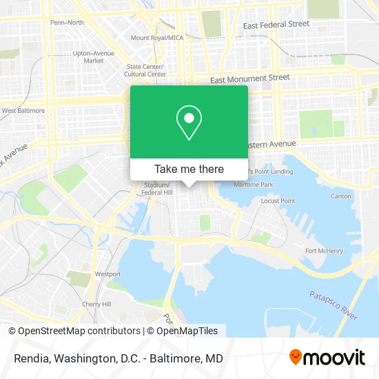 Rendia map