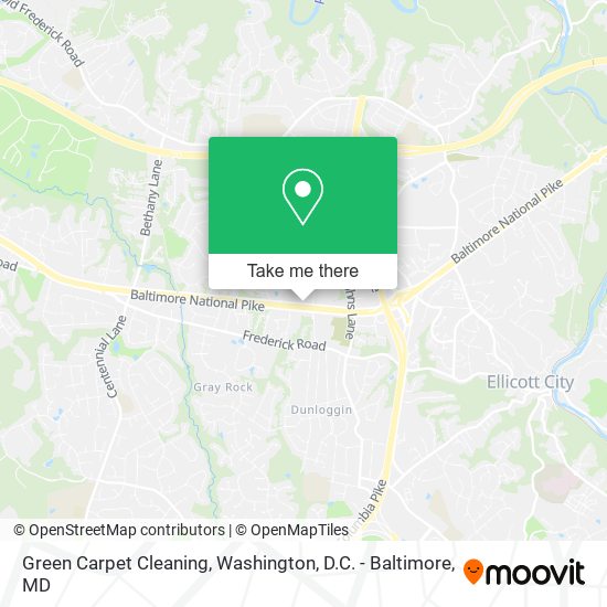 Mapa de Green Carpet Cleaning
