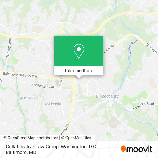 Collaborative Law Group map