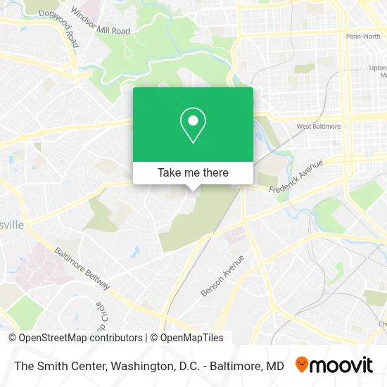 The Smith Center map