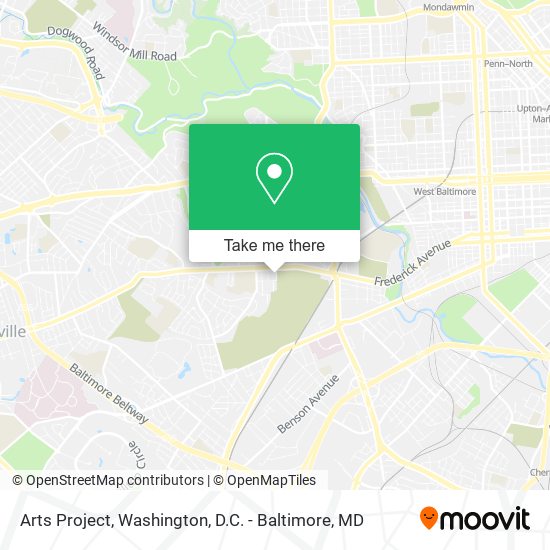 Arts Project map