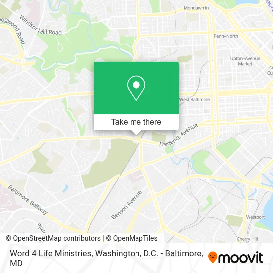 Word 4 Life Ministries map