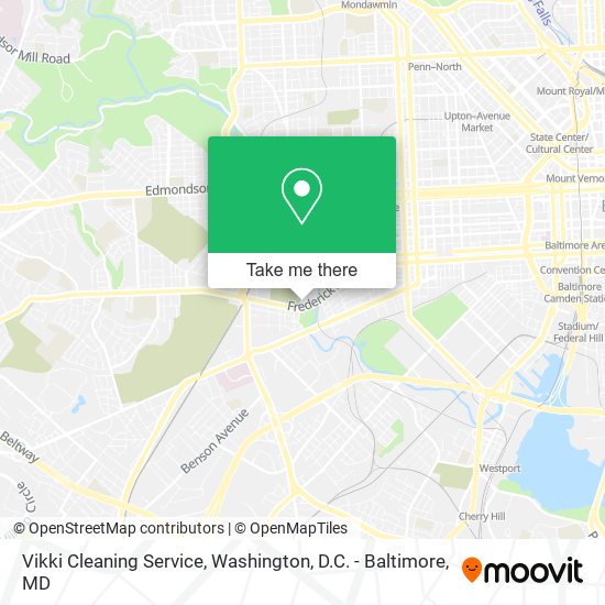 Vikki Cleaning Service map