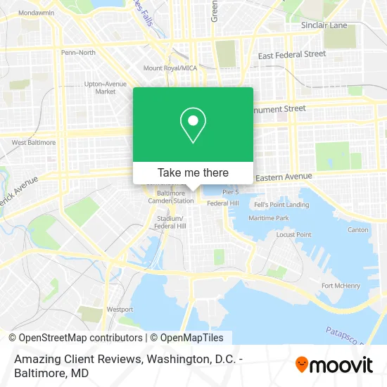 Amazing Client Reviews map