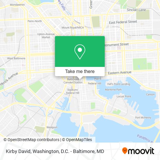 Kirby David map