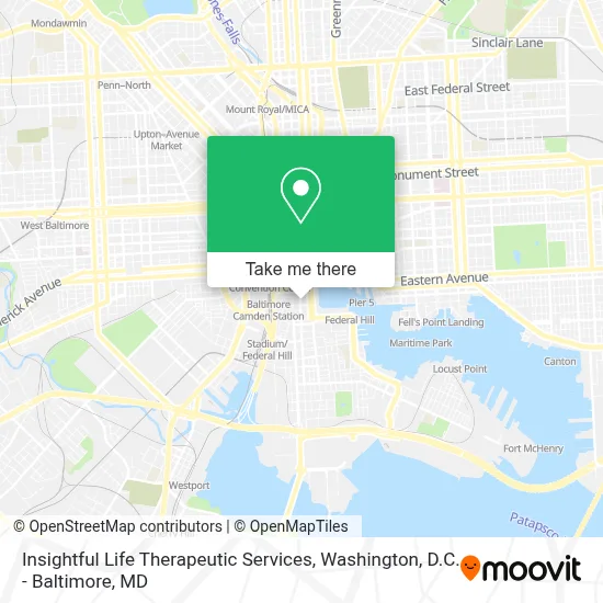 Insightful Life Therapeutic Services map