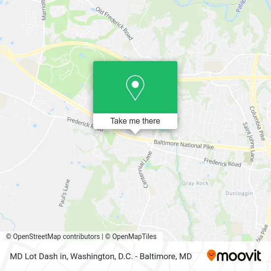 MD Lot Dash in map