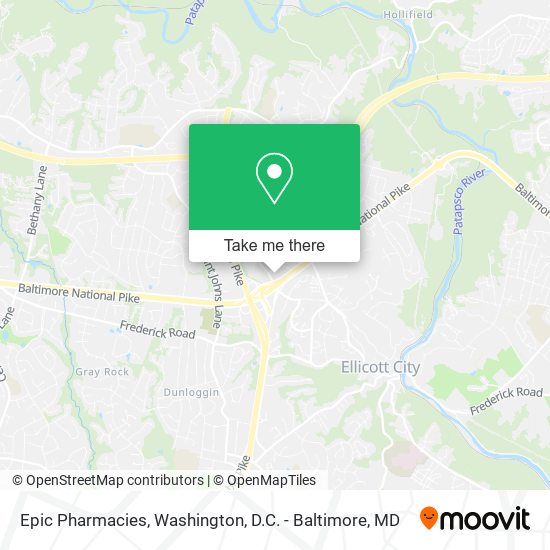 Epic Pharmacies map