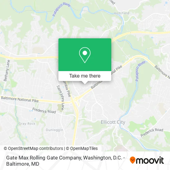 Gate Max Rolling Gate Company map
