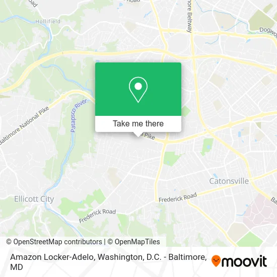 Amazon Locker-Adelo map