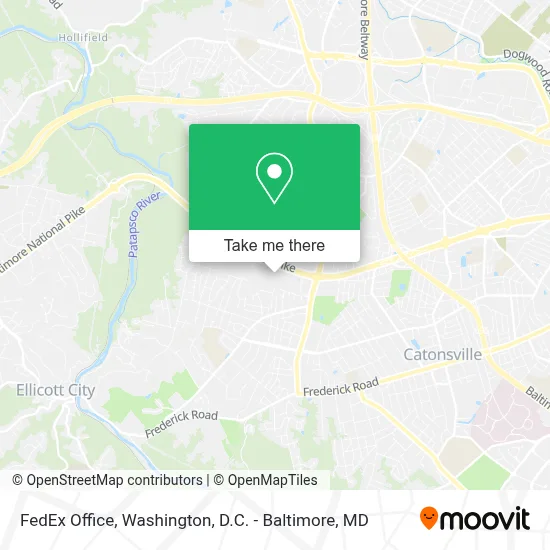 FedEx Office map
