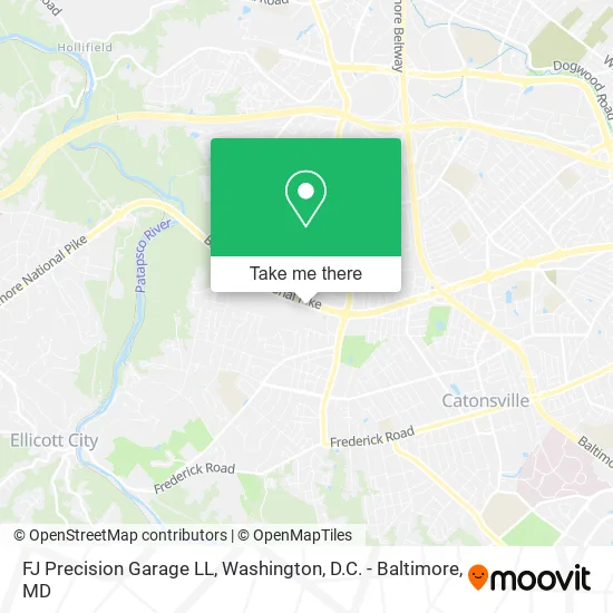 FJ Precision Garage LL map