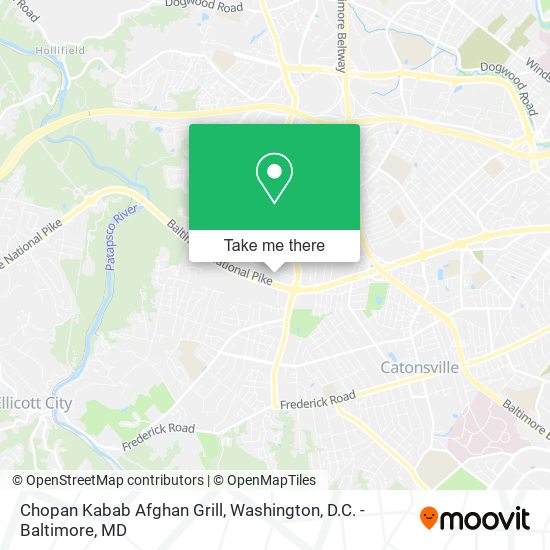 Chopan Kabab Afghan Grill map