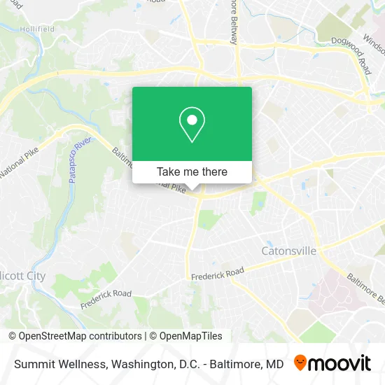 Summit Wellness map