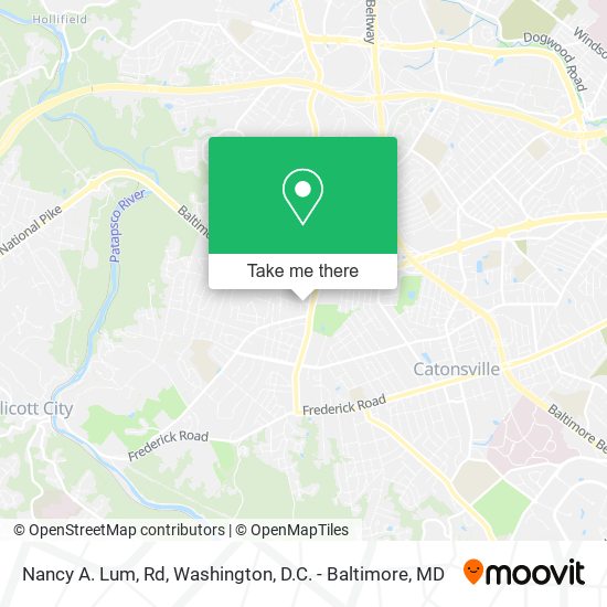 Nancy A. Lum, Rd map