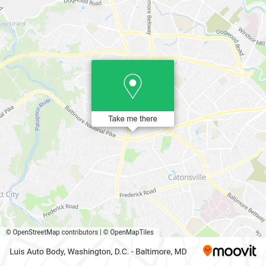 Luis Auto Body map