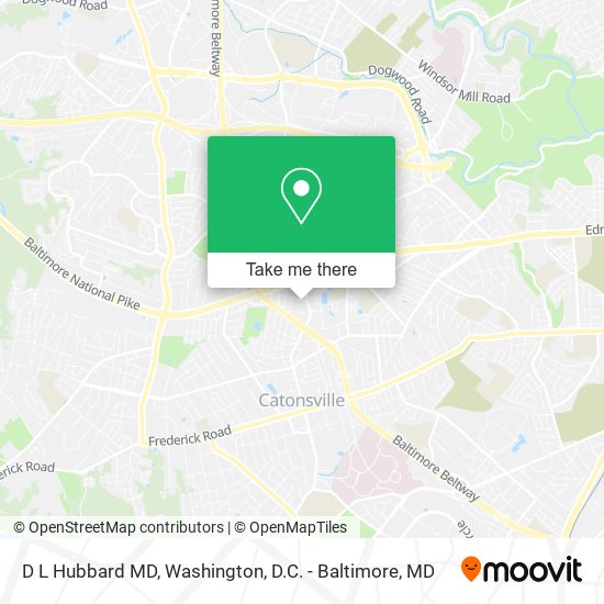 D L Hubbard MD map