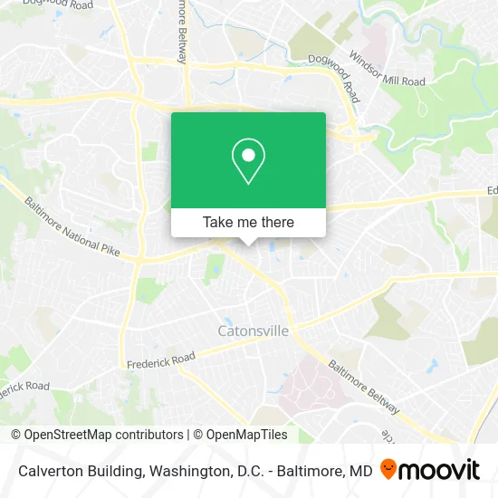 Calverton Building map