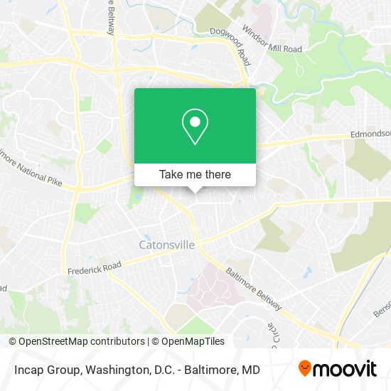 Incap Group map
