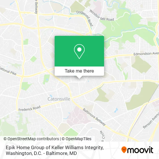 Mapa de Epik Home Group of Keller Williams Integrity