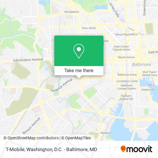 T-Mobile map