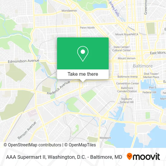 AAA Supermart II map